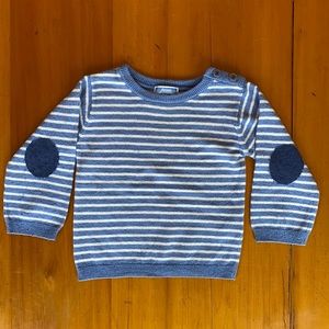 24M striped Jacadi sweater